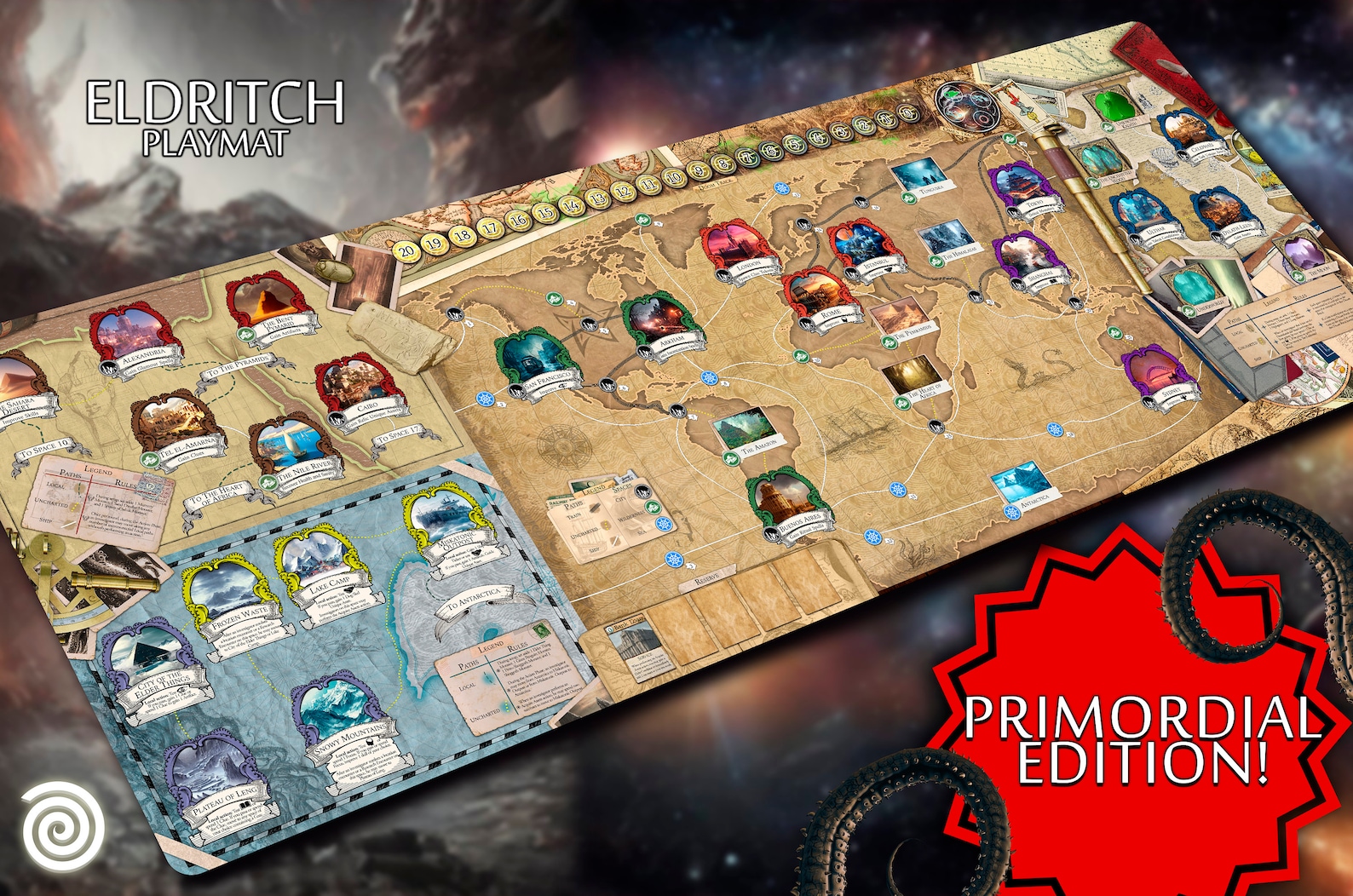 Mata do gry Eldritch Horror: Primordial (edycja polska)