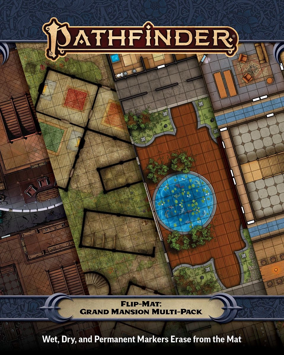Pathfinder RPG: Flip-Mat - Grand Mansion Multi-Pack