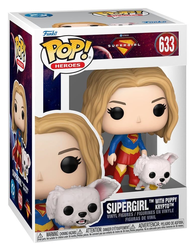 Funko POP DC Comics: Supergirl with Puppy Krypto