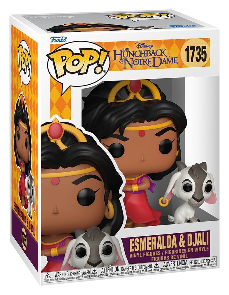 Funko POP The Hunchback of Notre Dame: Esmeralda & Djali
