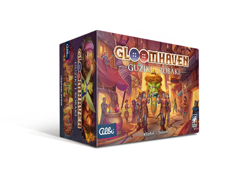 Gloomhaven. Guziki i robaki