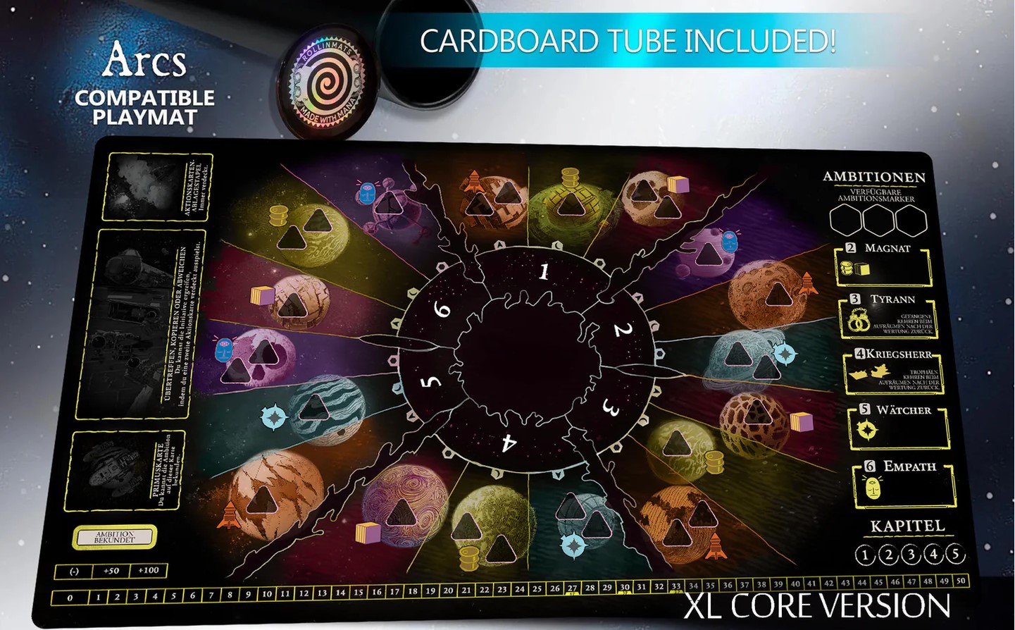 Mata do gry Arcs Core XL (wersja angielska)