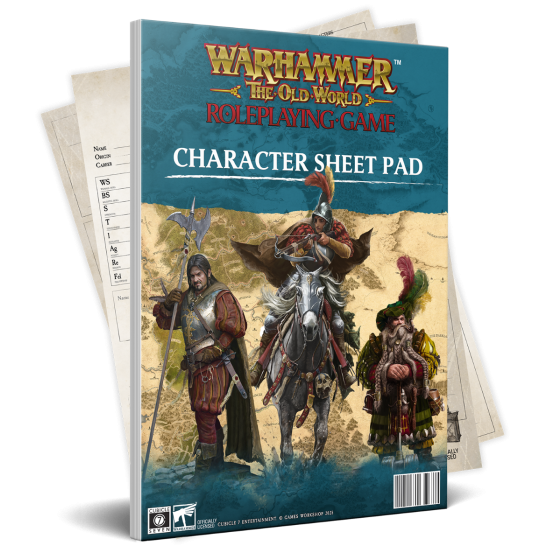 Warhammer: The Old World RPG - Character Sheet Pad