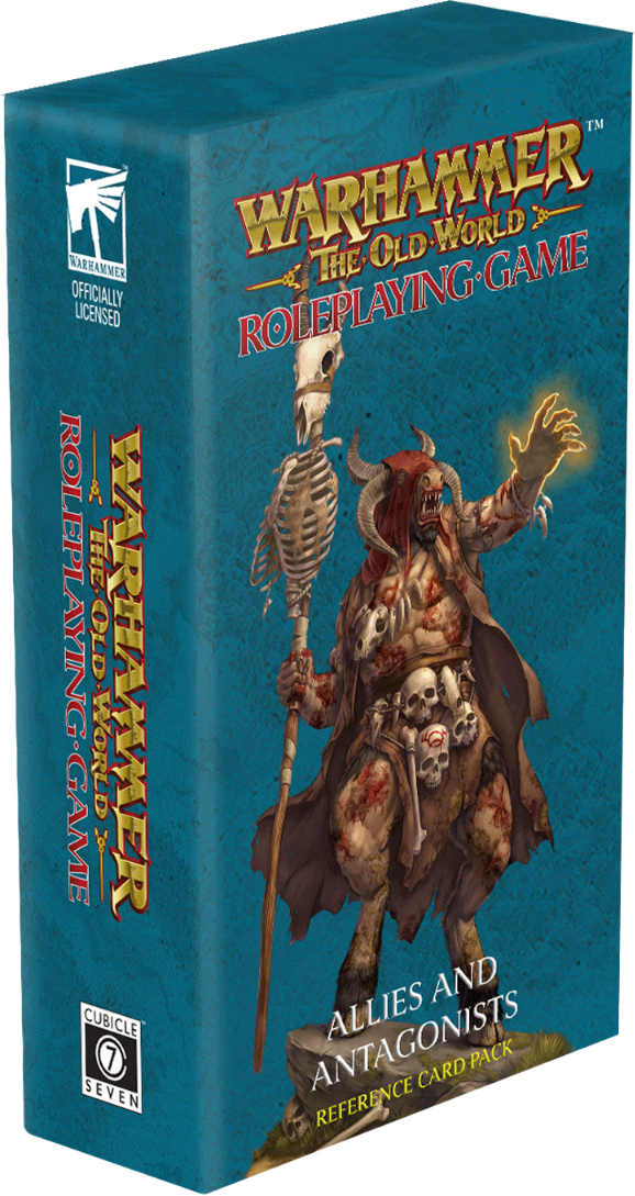 Warhammer: The Old World RPG - Allies & Antagonists Card Deck