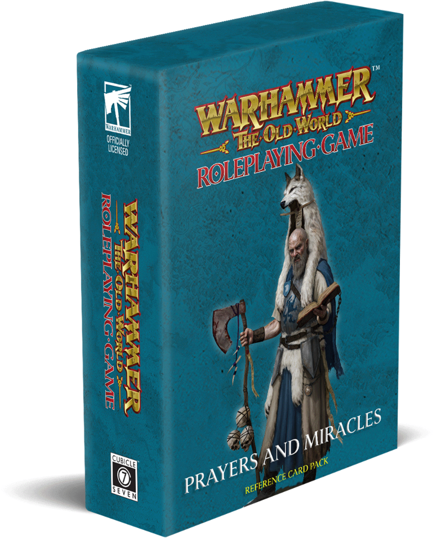 Warhammer: The Old World RPG - Prayers and Miracles Card Deck