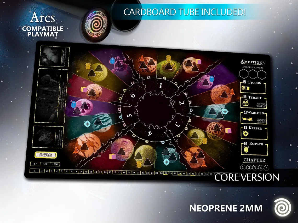Mata do gry Arcs Core (wersja angielska)