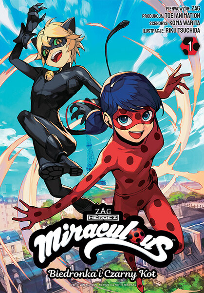 Miraculous: Biedronka i Czarny Kot - tom 1