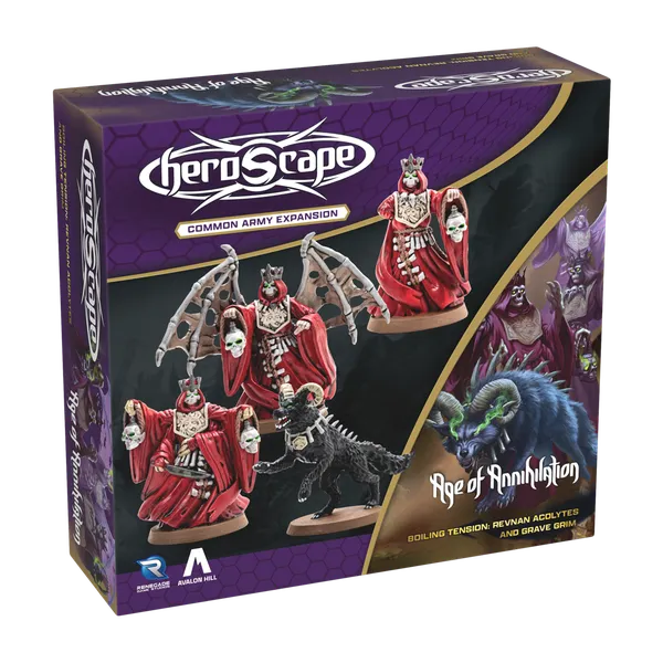 Heroscape: Revnan Acolytes & Grave Grim Common Army Expansion