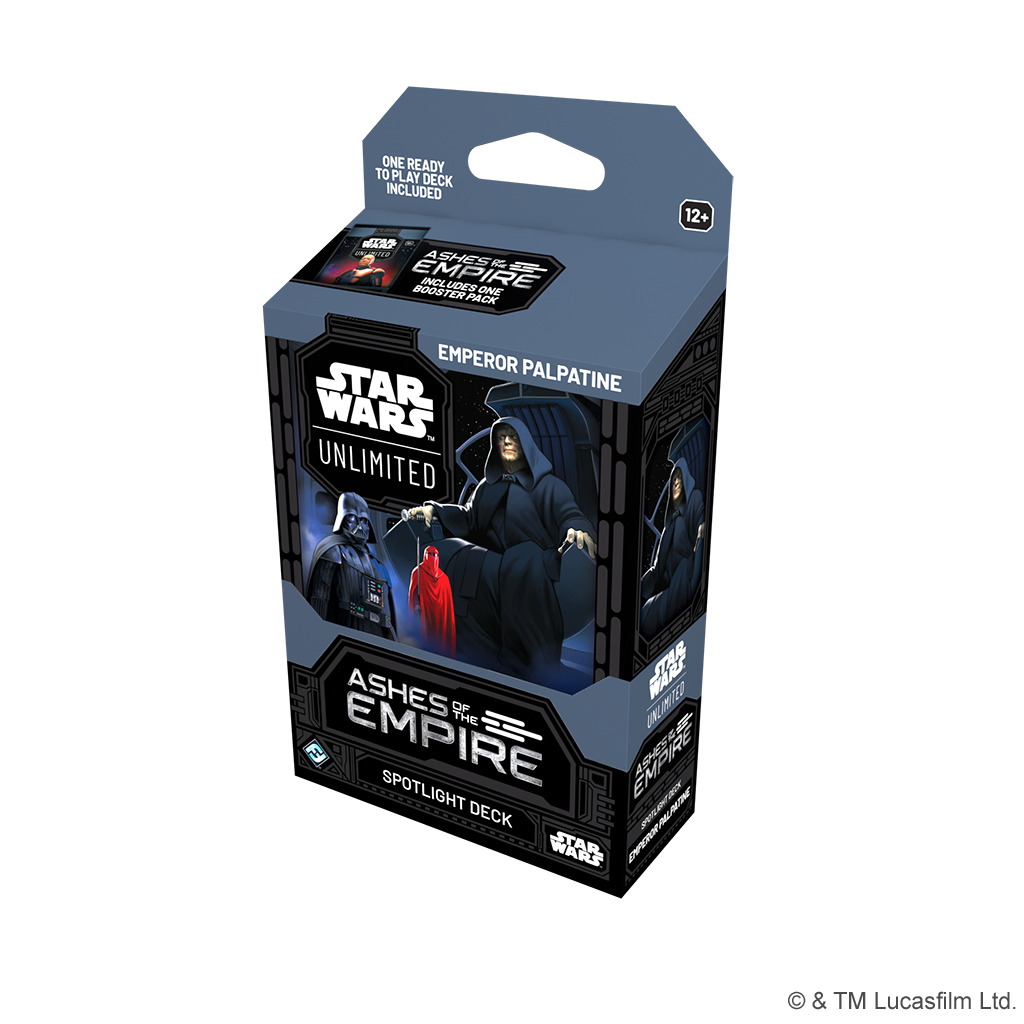 Star Wars: Unlimited Card Game - Ashes of the Empire - Spotlight Deck - Emperor Palpatine