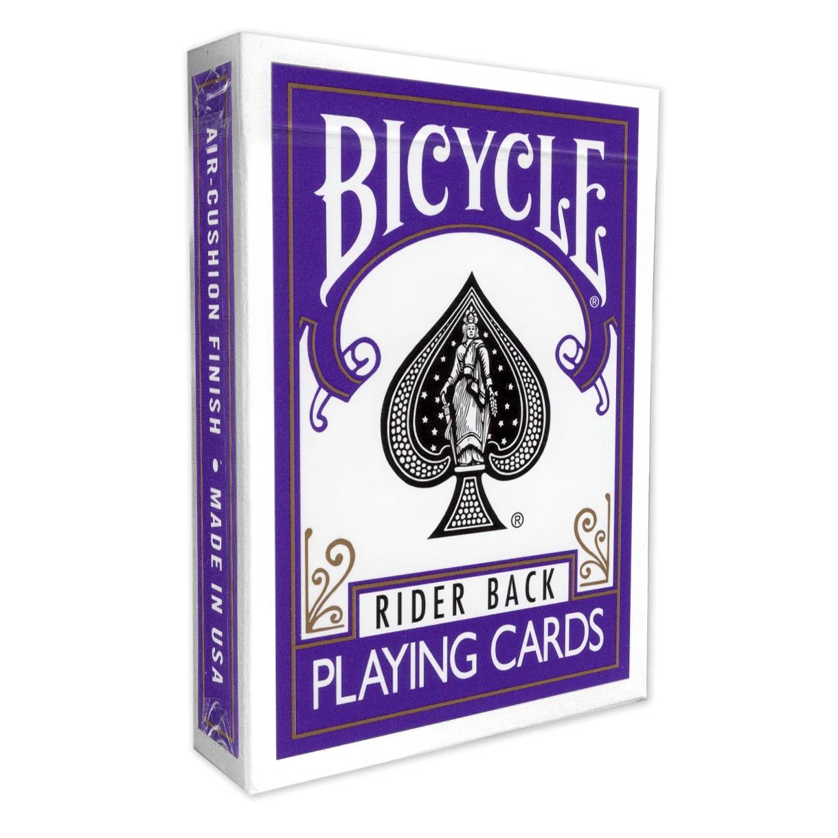 Bicycle: Rider back playing cards - purple