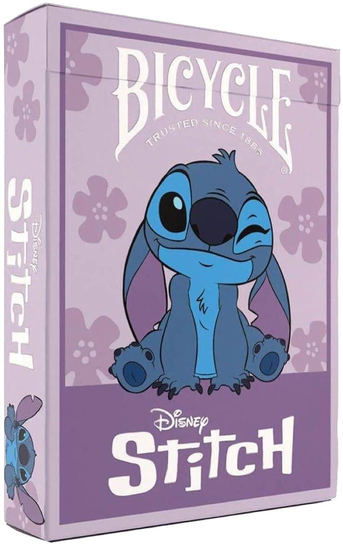 Bicycle: Disney Stitch Purple playing cards