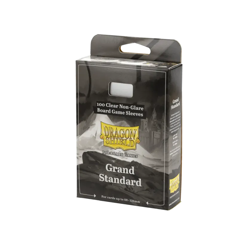 Koszulki na karty Dragon Shield Grand Standard  Clear/Non-Glare - 100 sztuk