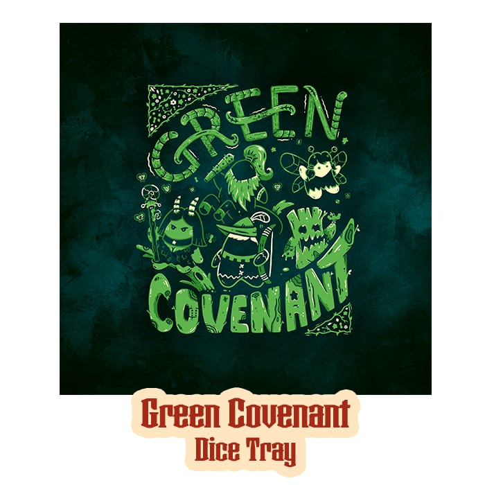 Dice Tray: Green Covenant