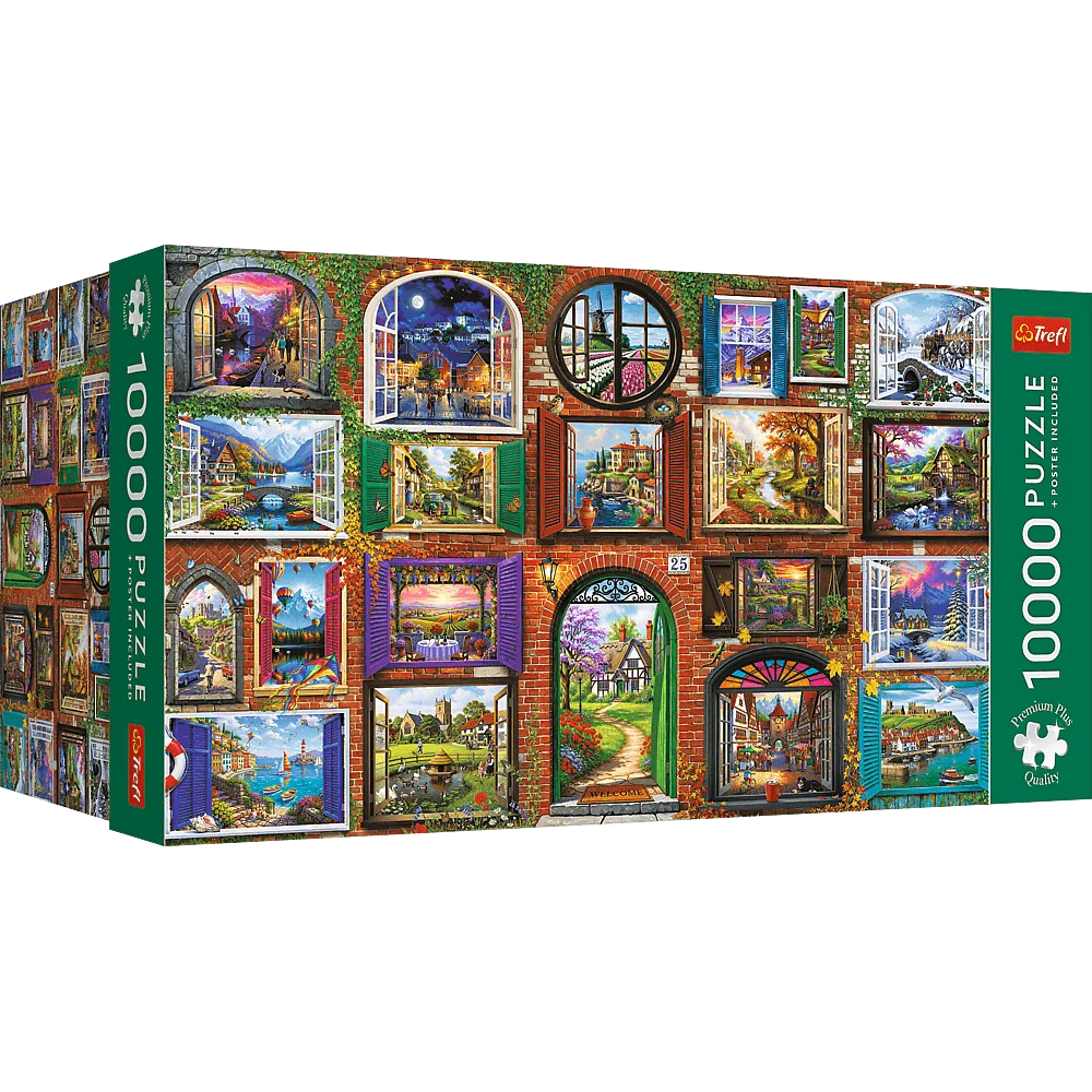 Puzzle 10000 Windows of the Seasons
