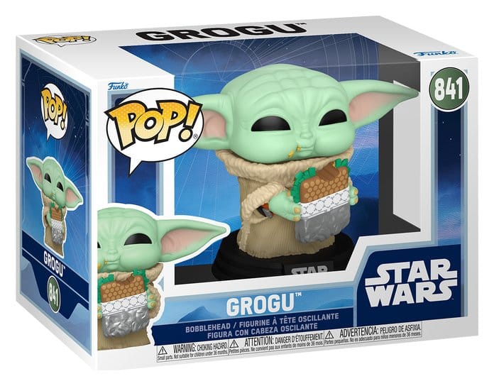Funko POP Star Wars: The Mandalorian - Grogu with Sandwic
