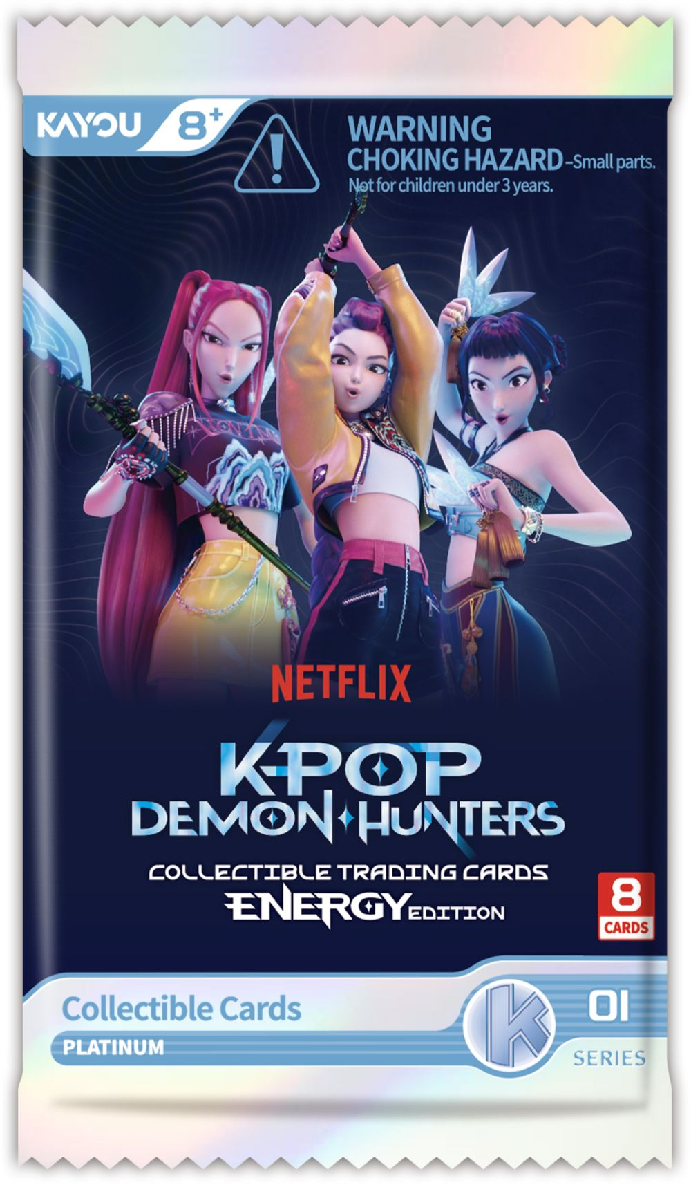K-Pop Demon Hunters: Energy Edition - Platinum Booter