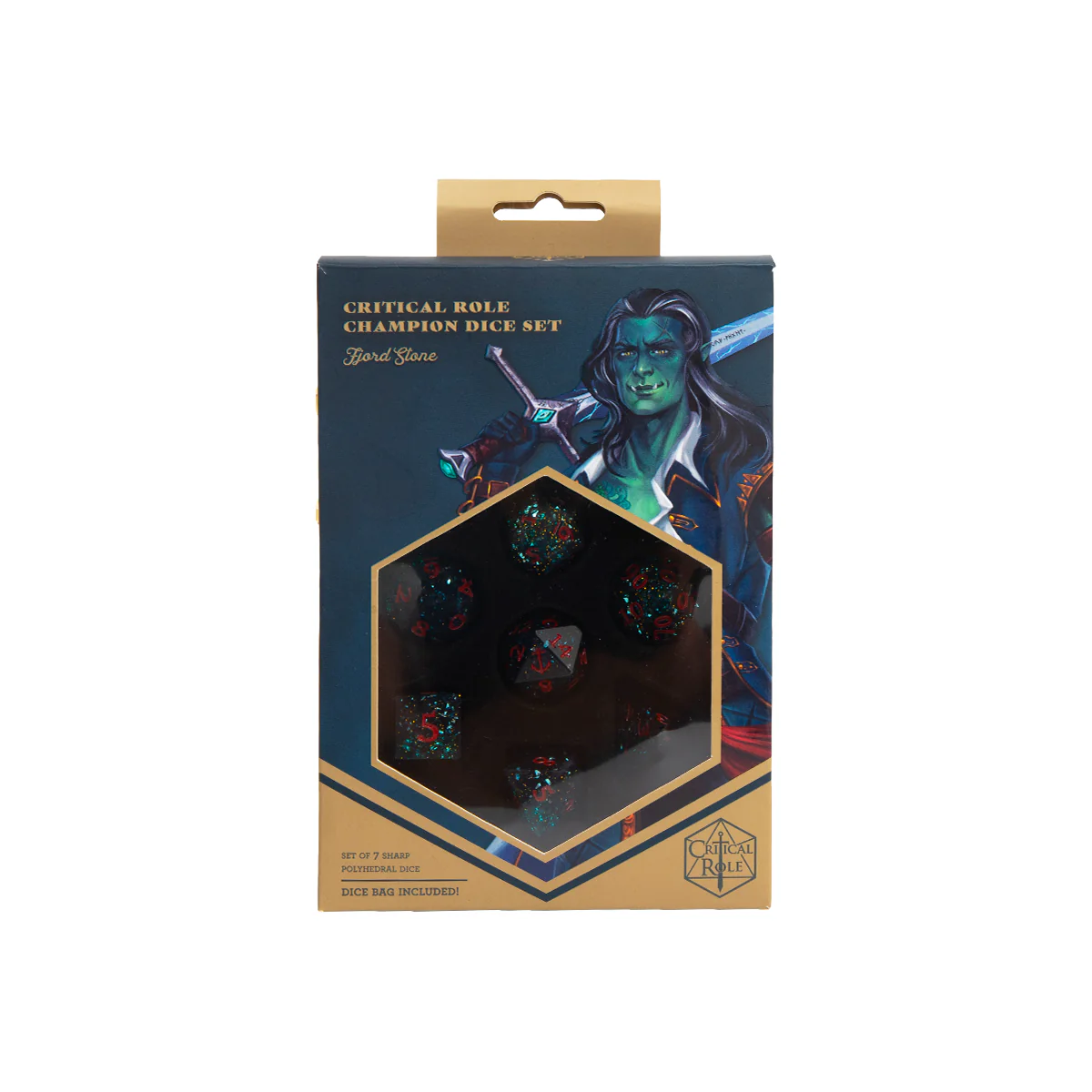 Komplet kości: Critical Role Champion - Fjord Stone