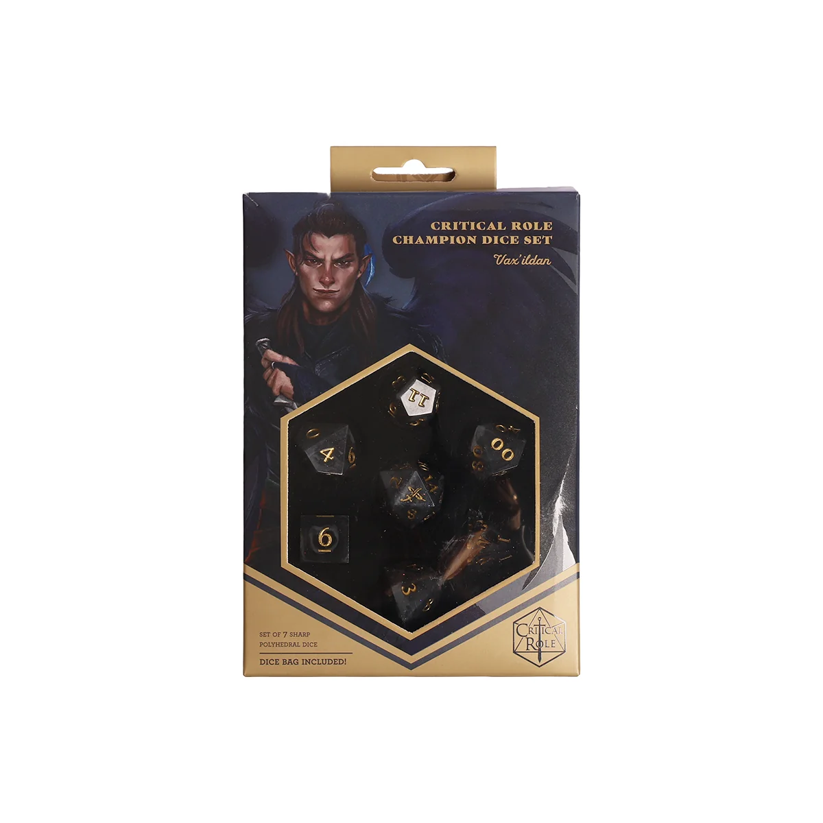 Komplet kości: Critical Role Champion - Vax’ildan