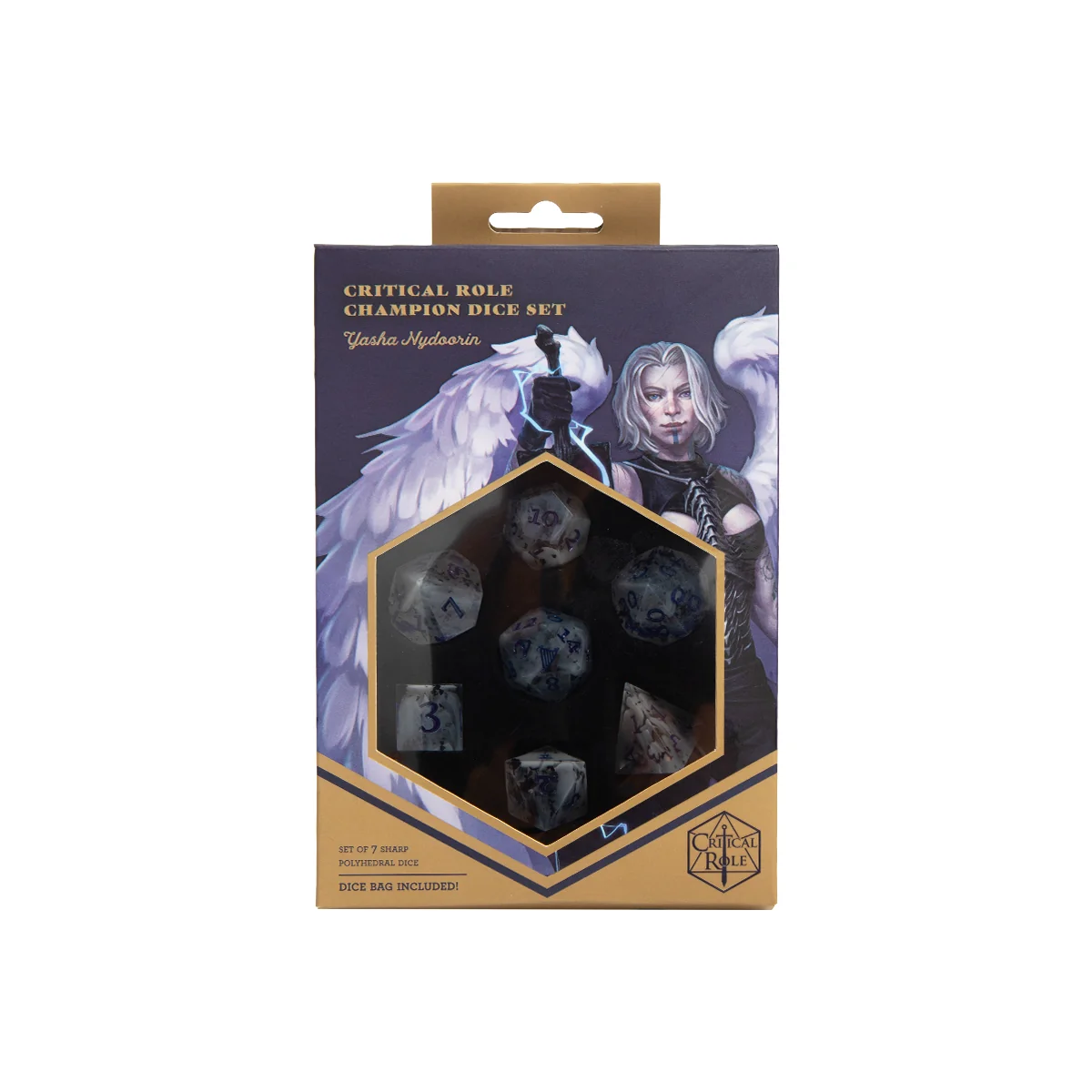 Komplet kości: Critical Role Champion - Yasha Nydoorin