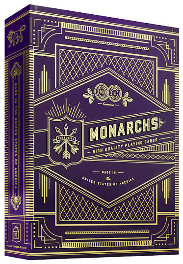 Karty do gry Theory11: Purple Monarchs