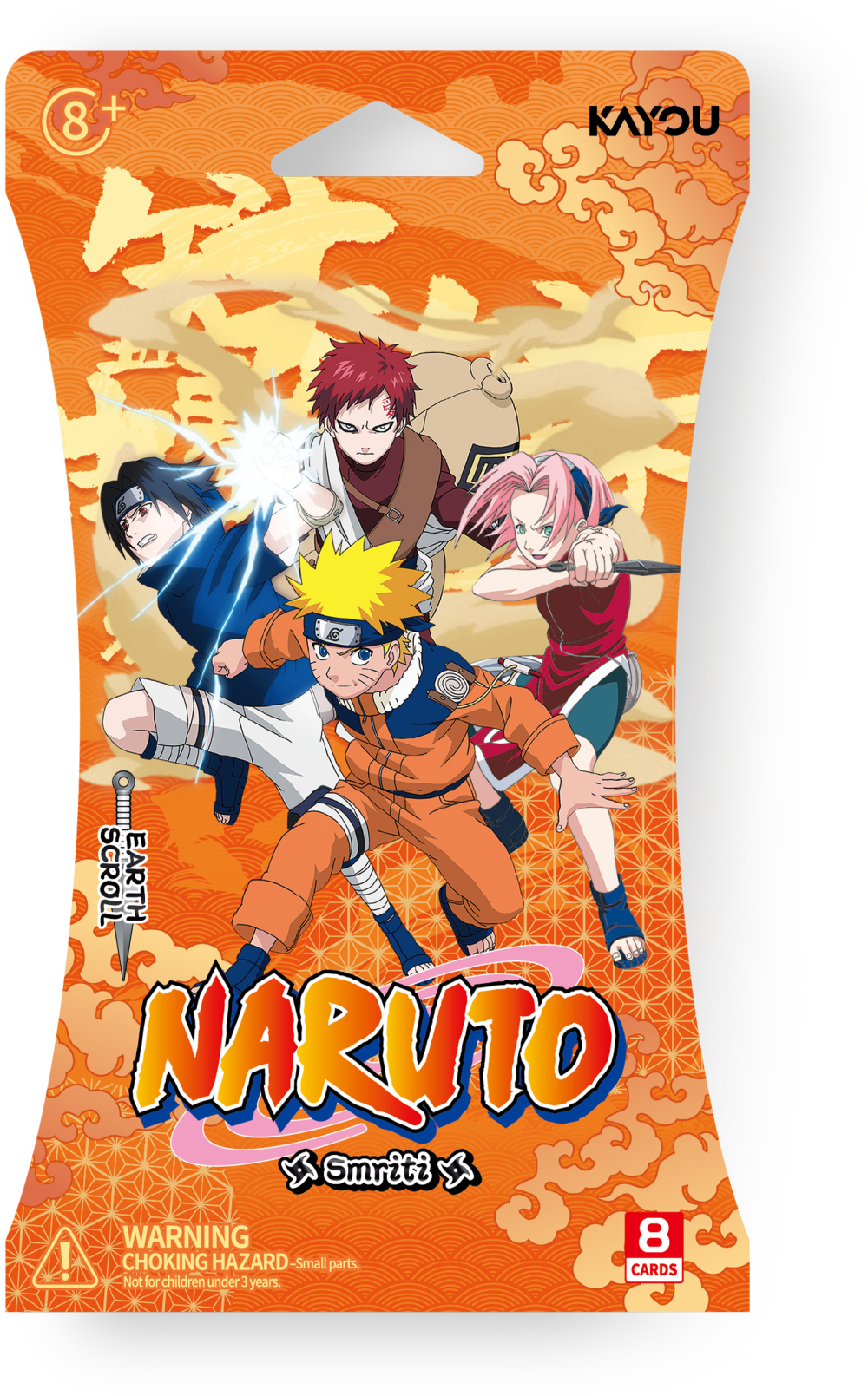 Naruto: Smriti Collectible Cards - Earth Scroll - Gold Blister