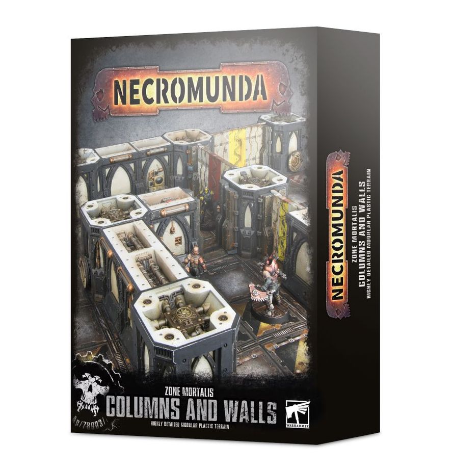 Warhammer Necromunda: Zone Mortalis - Columns and Walls