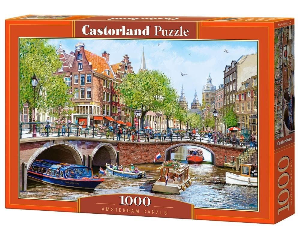 Puzzle 1000 Amsterdam Canals