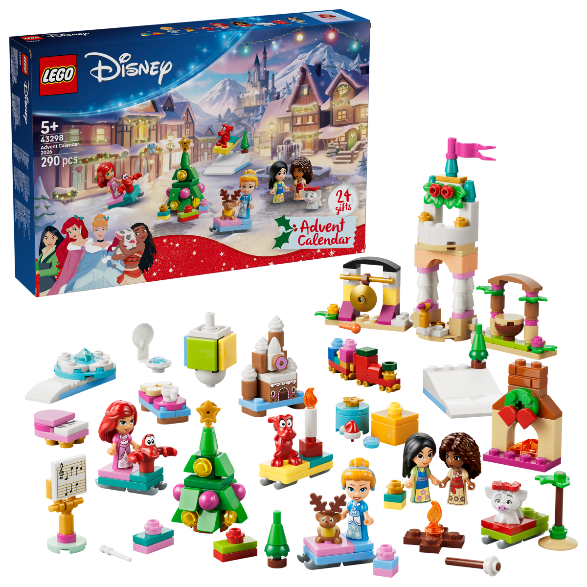 LEGO Disney 43298 Kalendarz adwentowy