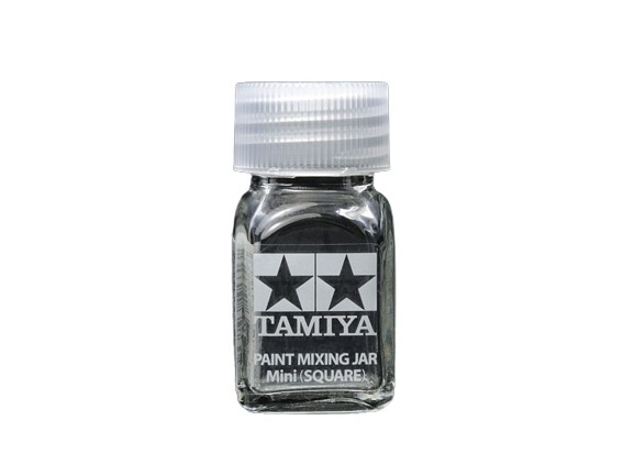 Słoiczek do mieszania farb mini kwadratowy Tamiya (10 ml)