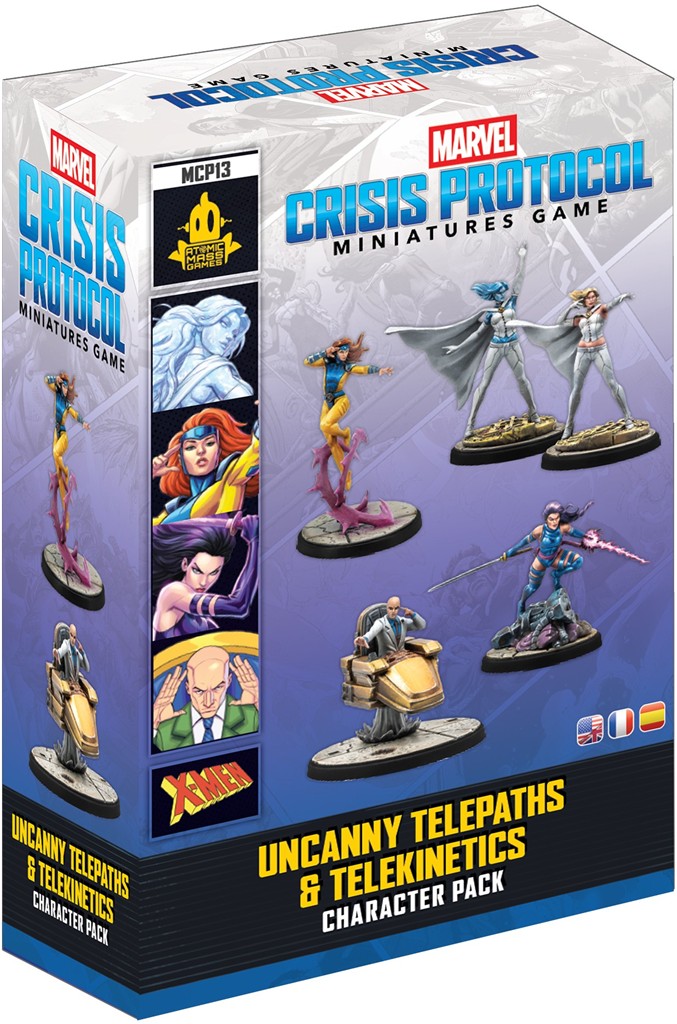 Marvel: Crisis Protocol - Uncanny Telepaths & Telekenetics - Character Pack