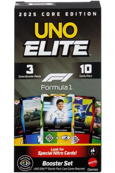 UNO Elite Formuła 1 - Booster Pack