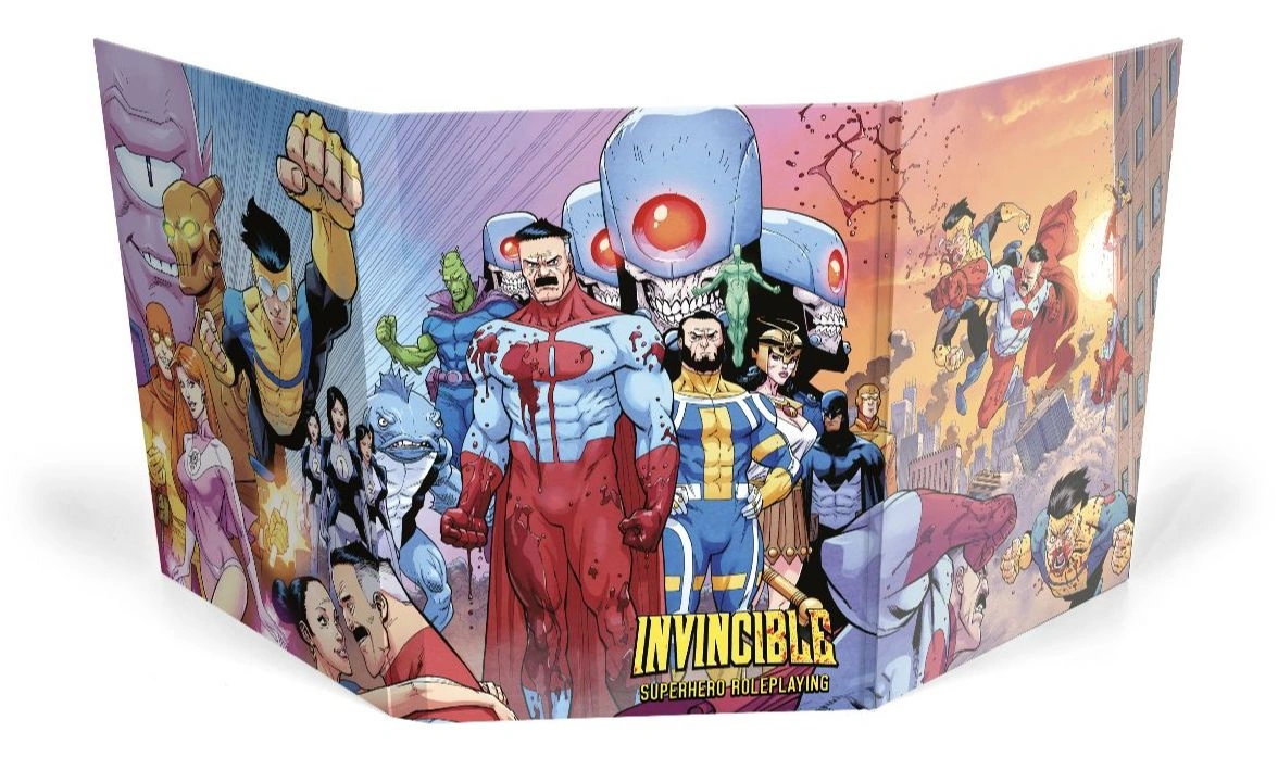 Invincible Superhero RPG: Ekran Mistrza Gry