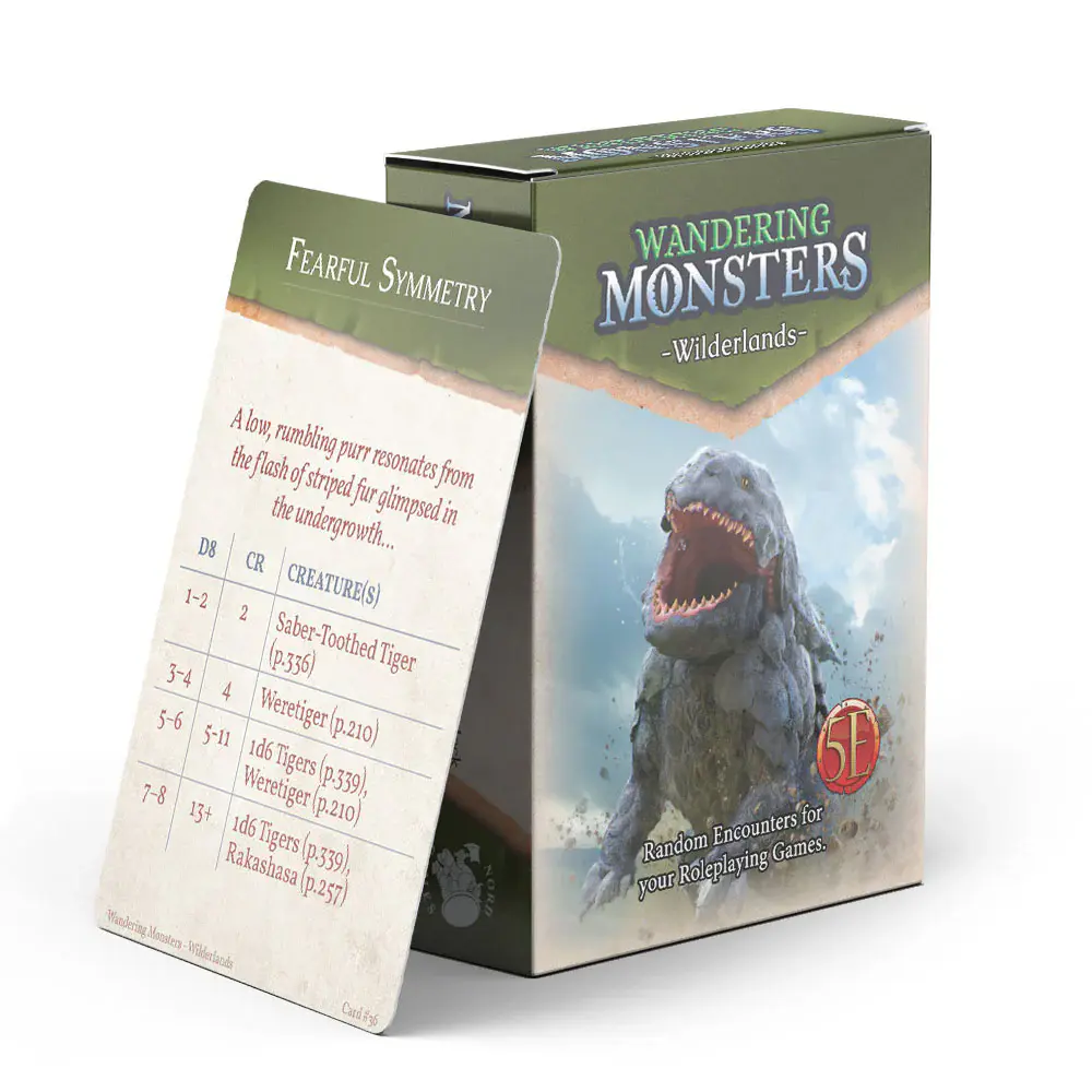 Wandering Monsters: Wilderlands Deck