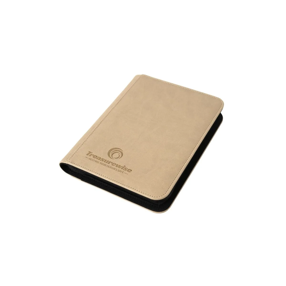 TreasureWise - WiseGuard Mini Zip Binder 4 (160 cards) - White