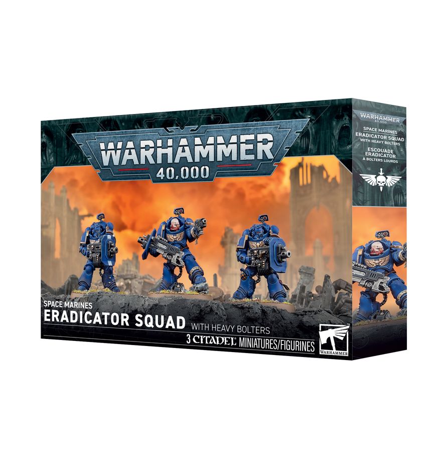 Space Marines: Eradicator Squad With Heavy Bolters (Warhammer 40,000)