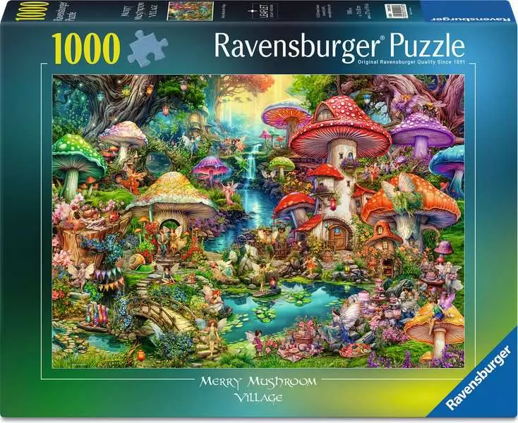 Puzzle 1000 Wioska grzybów