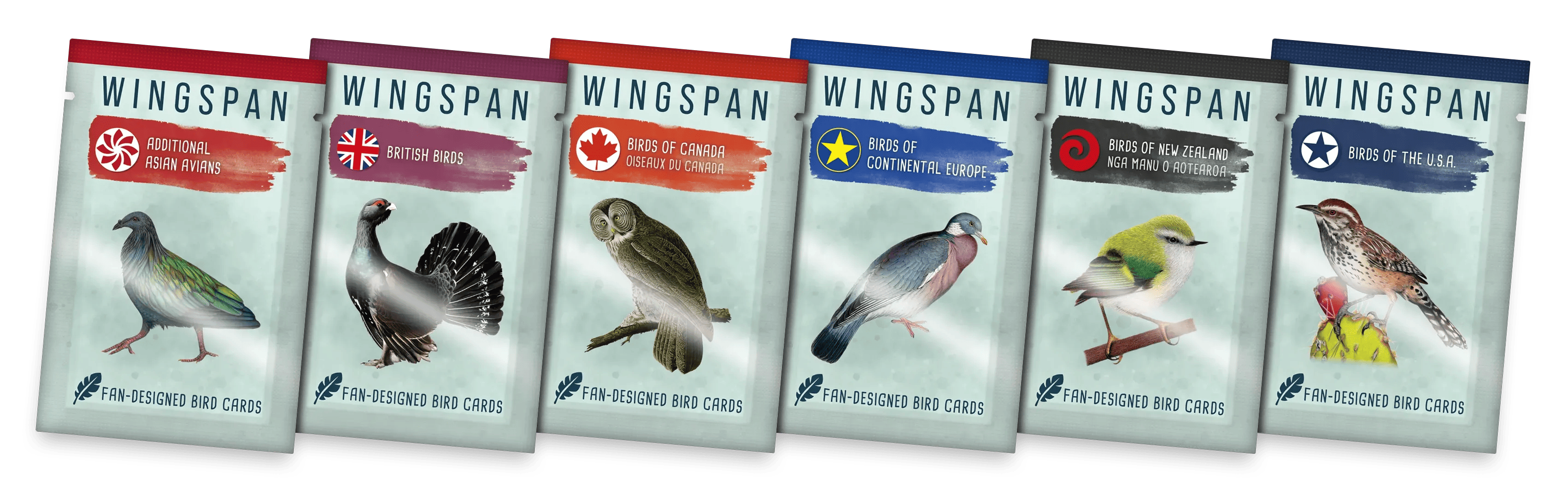 Wingspan: Fan-Designed Bird Promo Packs - Set 1