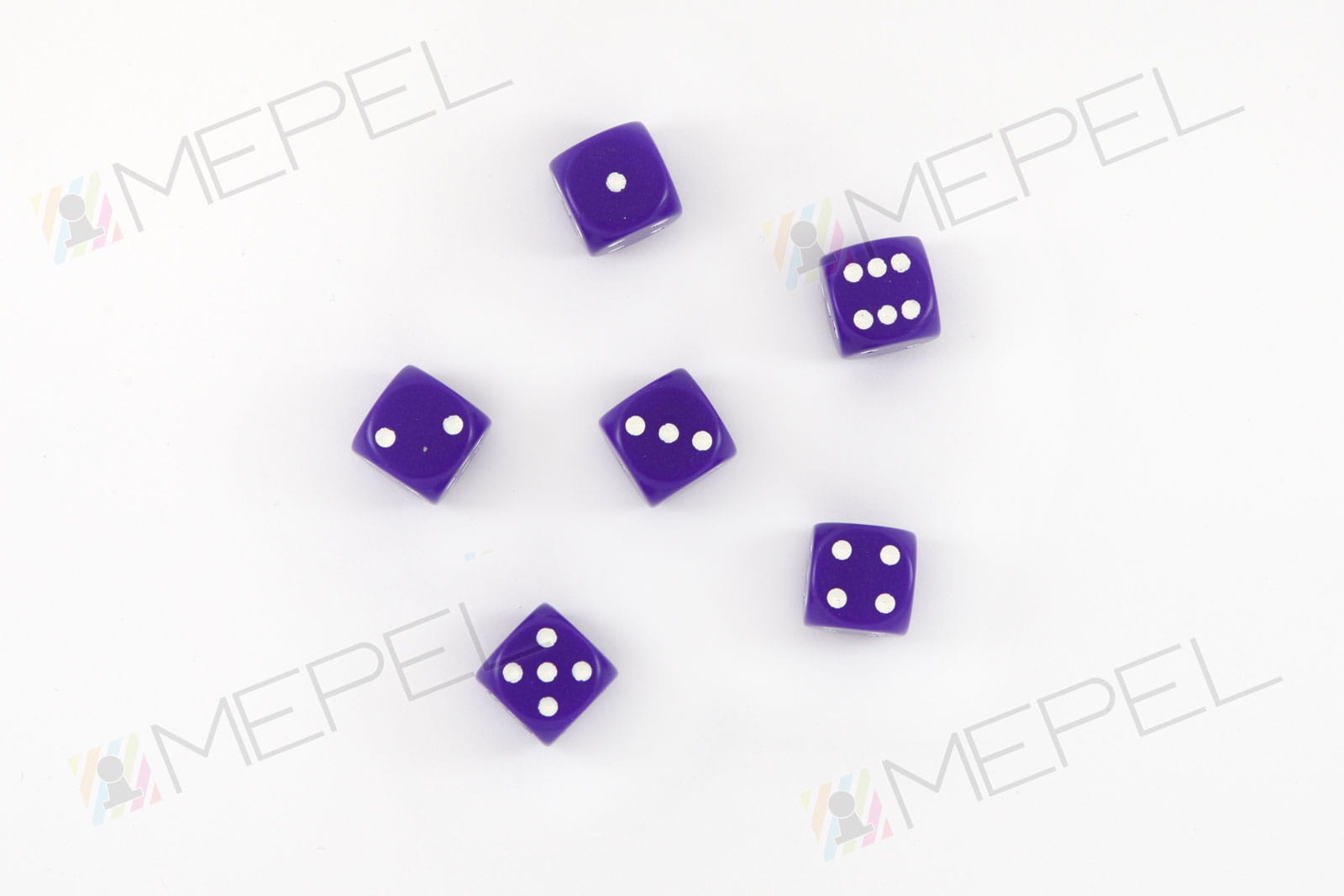 Dice / die D6 16mm - purple