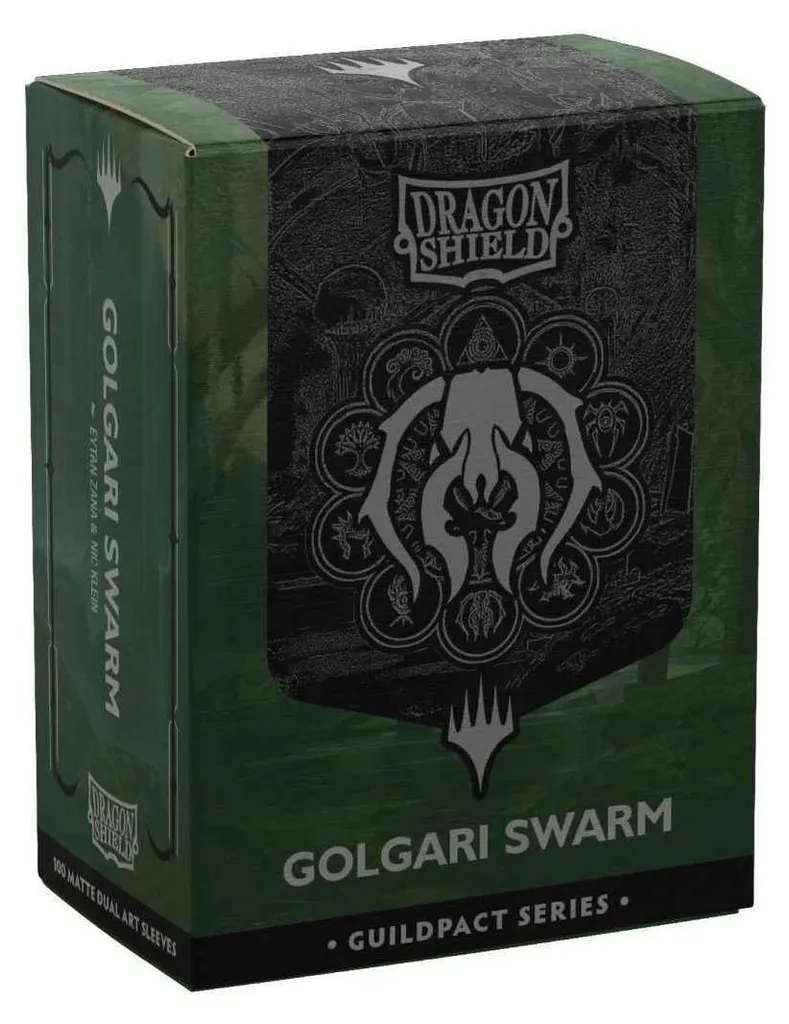 Koszulki na karty Dragon Shield Matte Dual Art - Magic the Gathering: The Guildpack Series - Golgari Swarm  - 100 sztuk