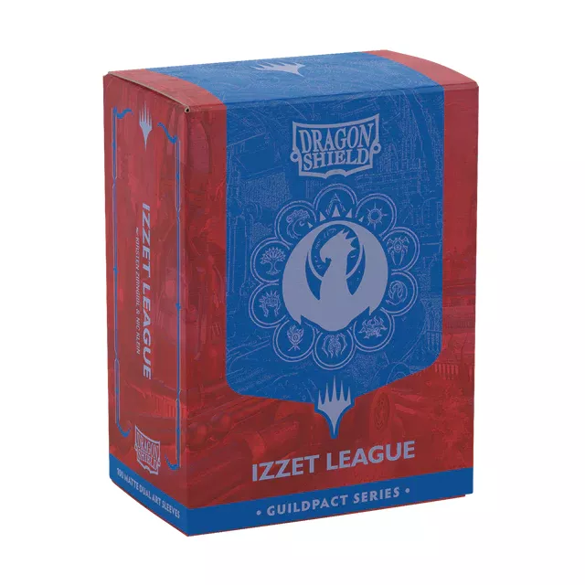 Koszulki na karty Dragon Shield Matte Dual Art - Magic the Gathering: The Guildpack Series - Izzet League  - 100 sztuk