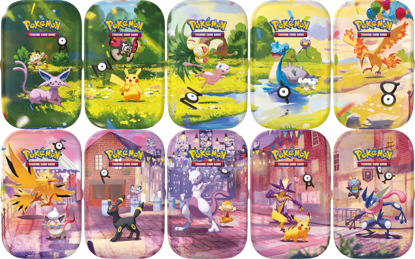 Pokémon TCG: 30th Celebration - Mini Tin - MIX Display (10) (limit do 2 na os.)
