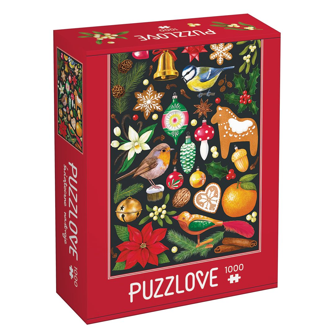 CzuCzu: Puzzlove - Świąteczne nastroje 1000
