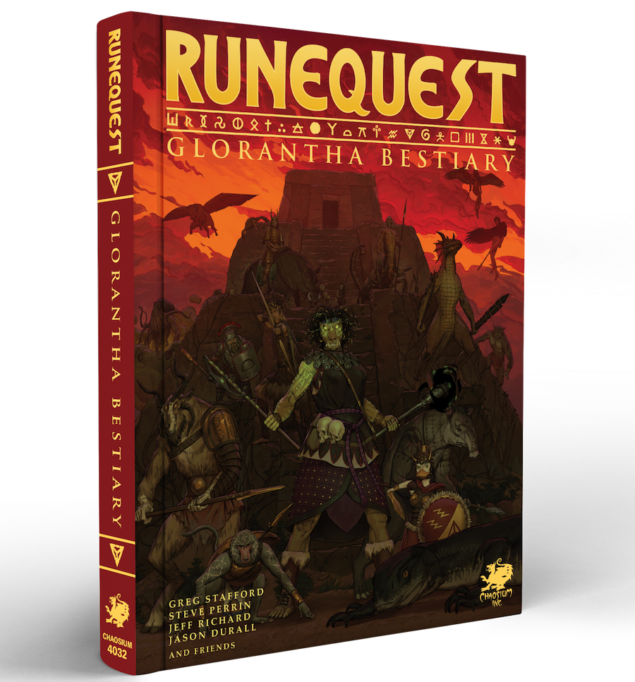 RuneQuest: Glorantha Bestiary (hardcover)