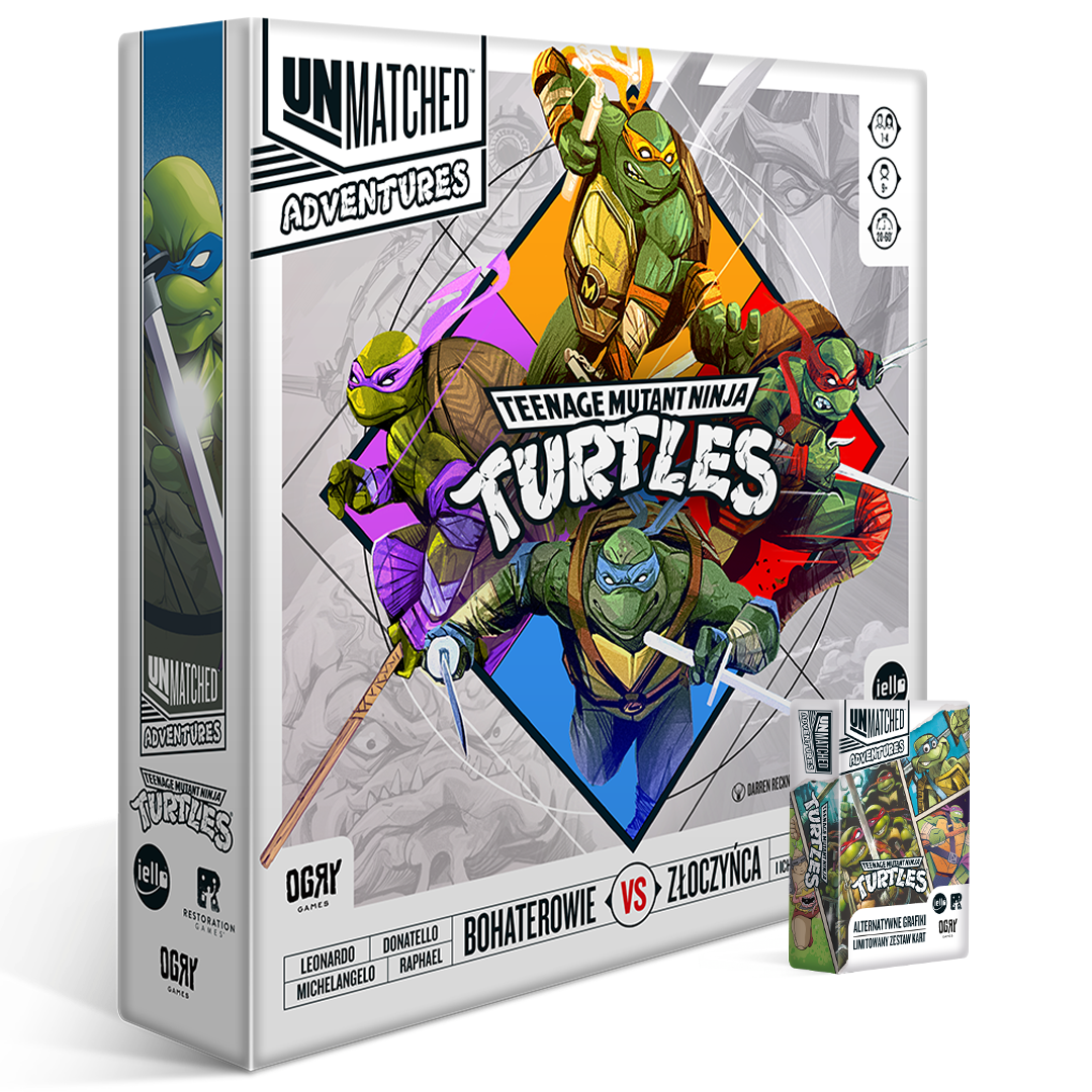 Unmatched Adventures: Teenage Mutant Ninja Turtles (edycja polska)