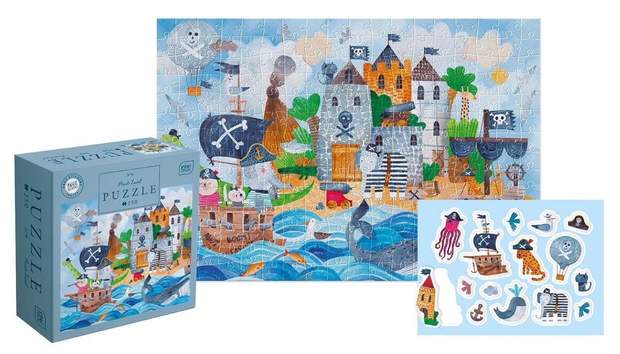 Puzzle 250 Kids Pirate Land