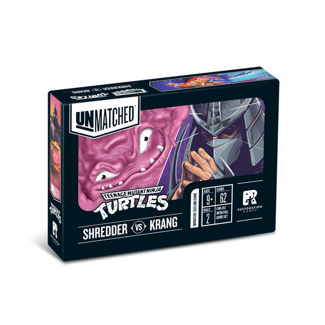 Unmatched Adventures: Teenage Mutant Ninja Turtles - Schredder vs Krang