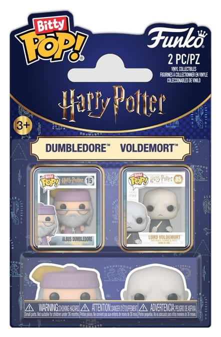 Funko Bitty POP Harry Potter: 2-Pack Dumbledore & Voldemort