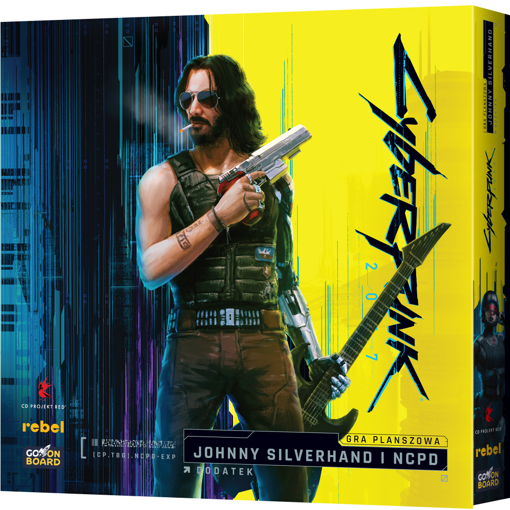 Cyberpunk 2077: Gra planszowa - Johnny Silverhand i NCPD