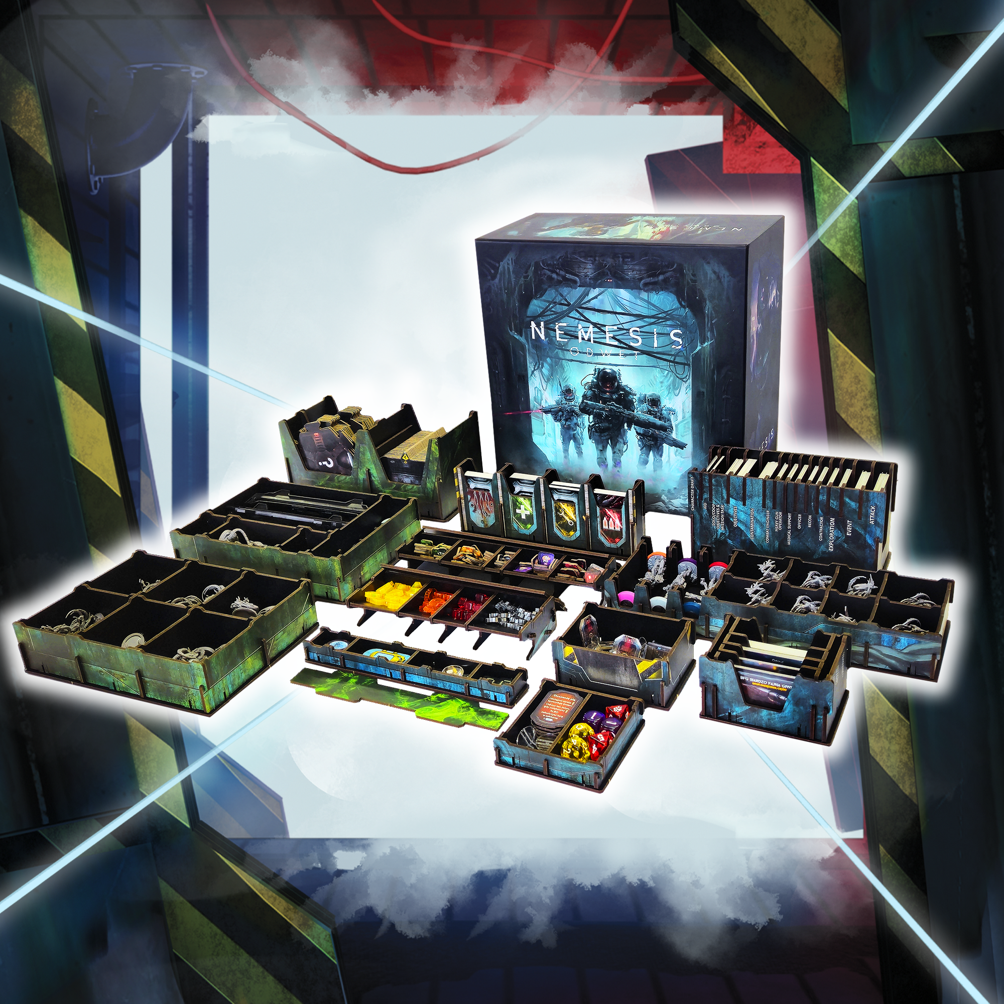 e-Raptor: Insert for Nemesis: Retaliation - retail version (UV Print)