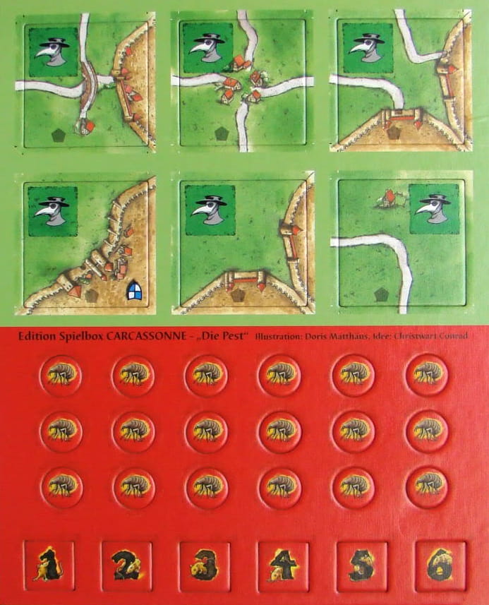Carcassonne: The Plague (Die Pest)